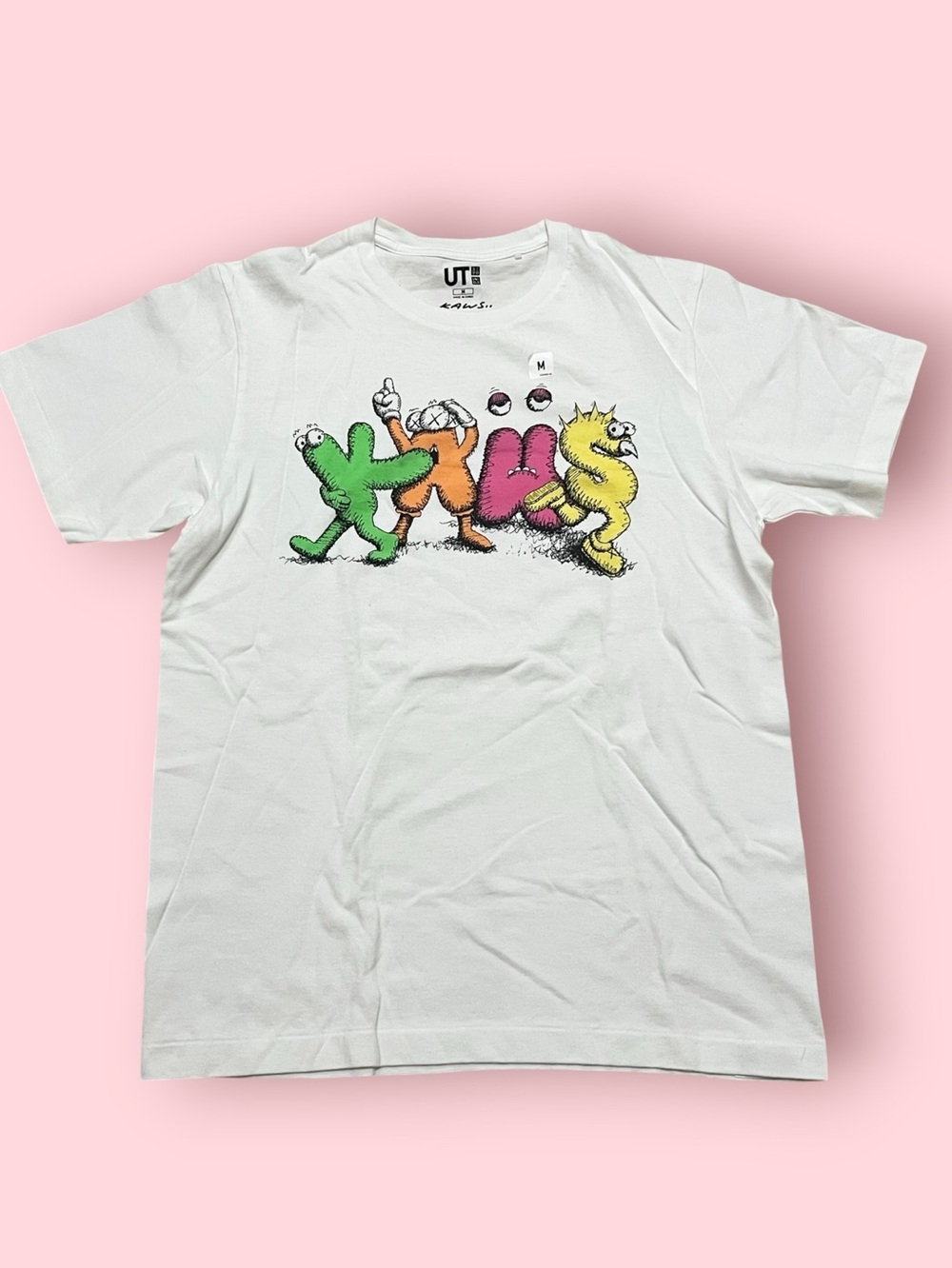 KAWS x Uniqlo Men’s White Tee
